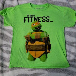 Ninja Turtles - Fitness....Pizza Into my Mouth T-Shirt